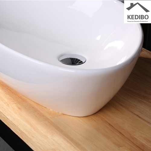 leavings - recessed sink in wall