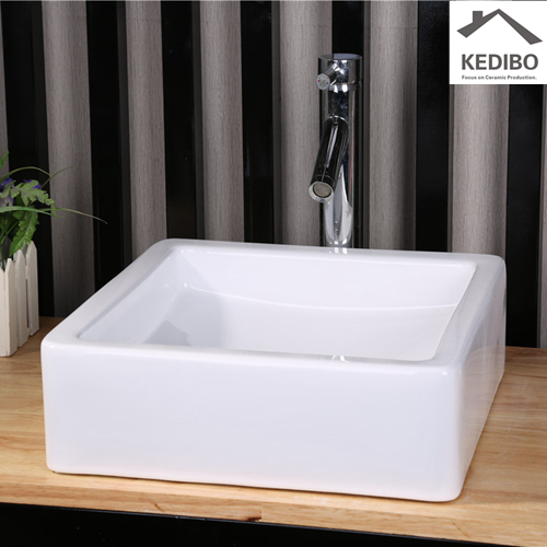 how to install a vanity top with unsquare walls - square wall hung sink